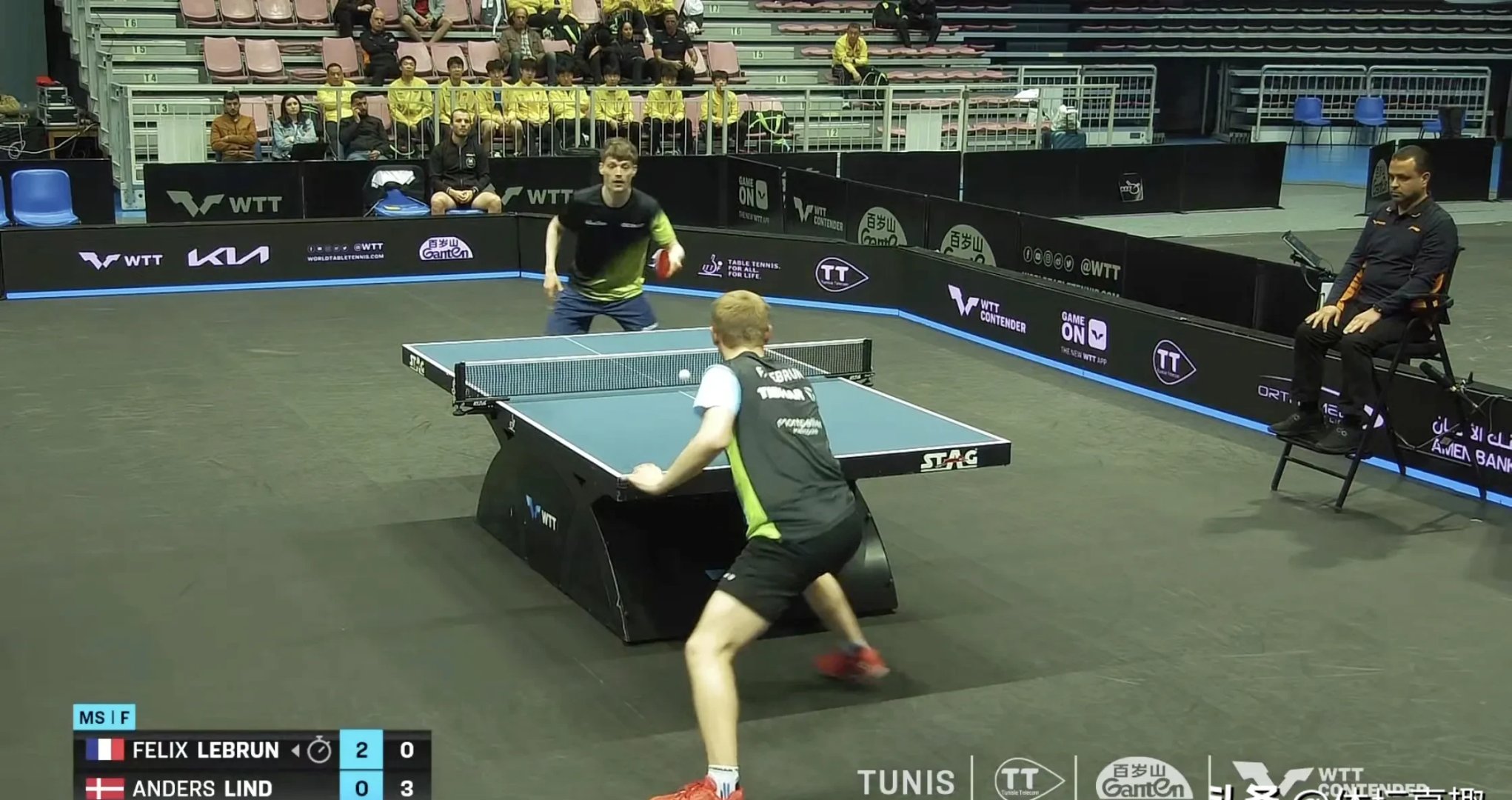 比利时乒乓球队绝地反击日本乒乓球队，波尔制霸全场