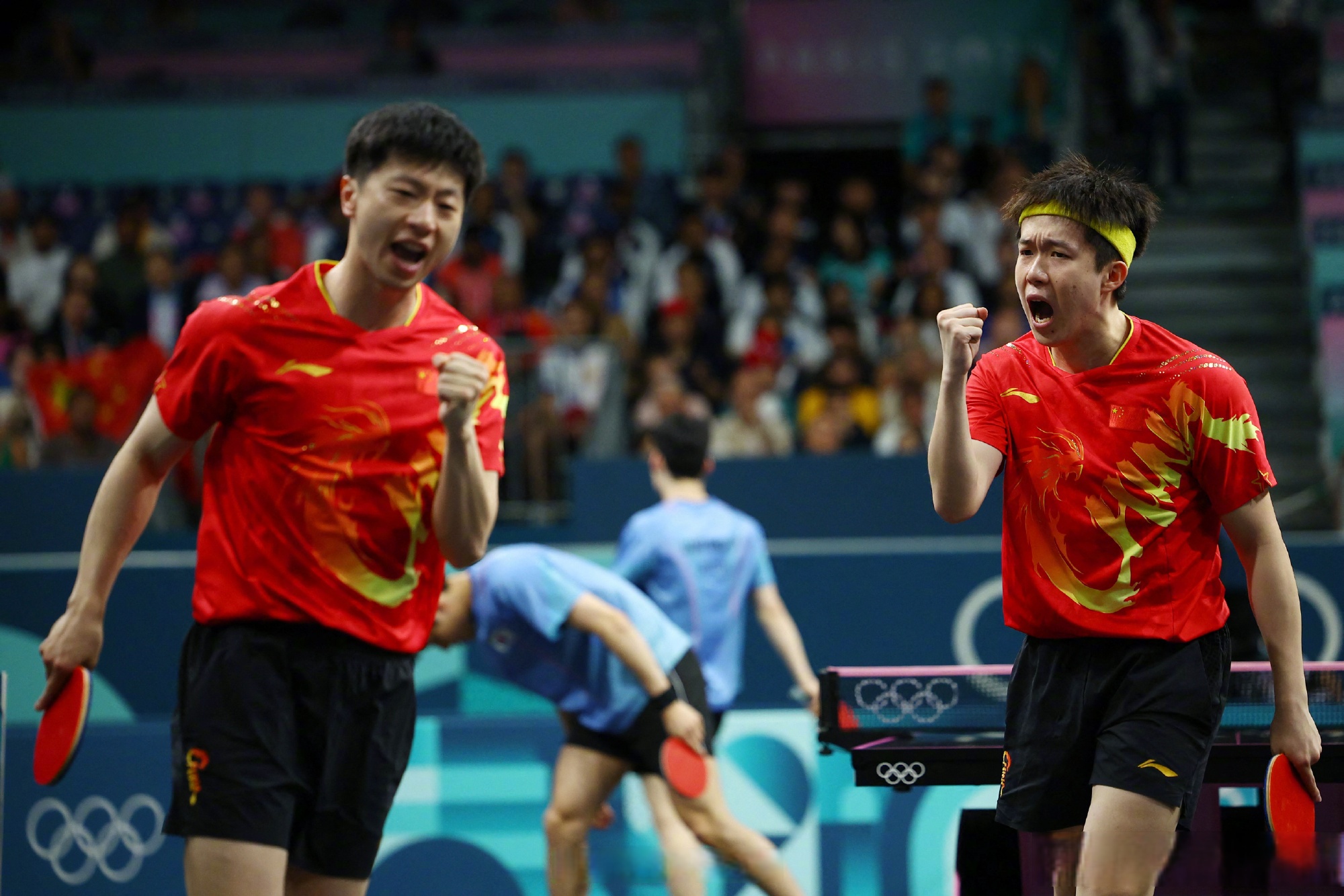 韩国队鏖战瑞典队，马龙点燃赛场的简单介绍